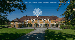 Desktop Screenshot of giverny-lareserve.com